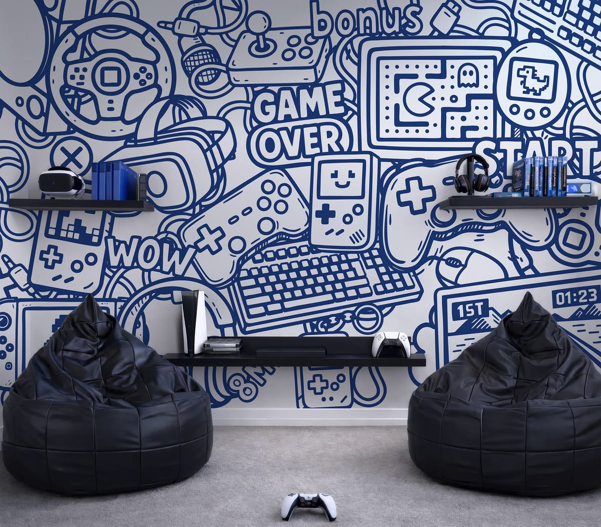 giấy dán tường gaming