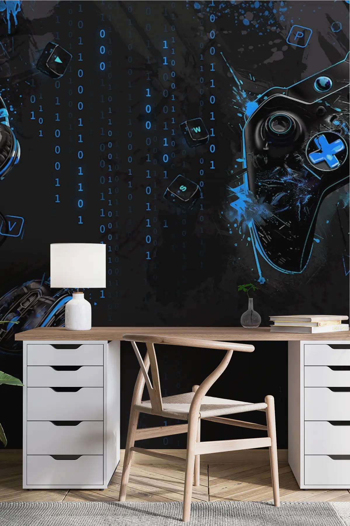 giấy dán tường gaming
