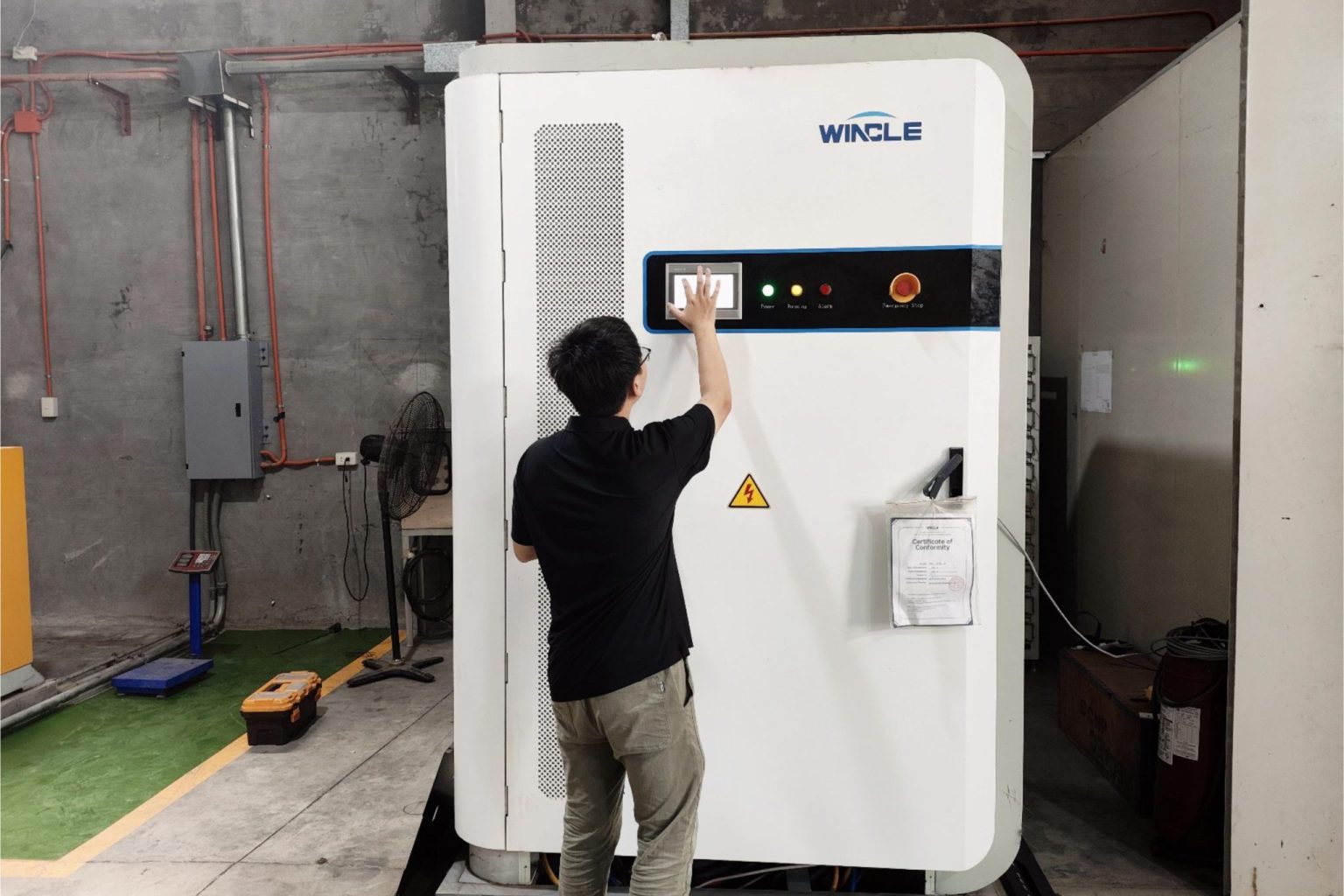 Lưu trữ năng lượng công nghiệp